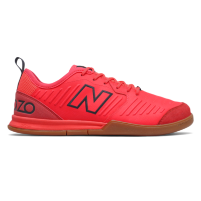Herren New Balance Audazo V5 Command IN Vivid Coral/Outerspace