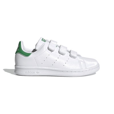 adidas Stan Smith Strap Cloud White Green (PS) FX7534