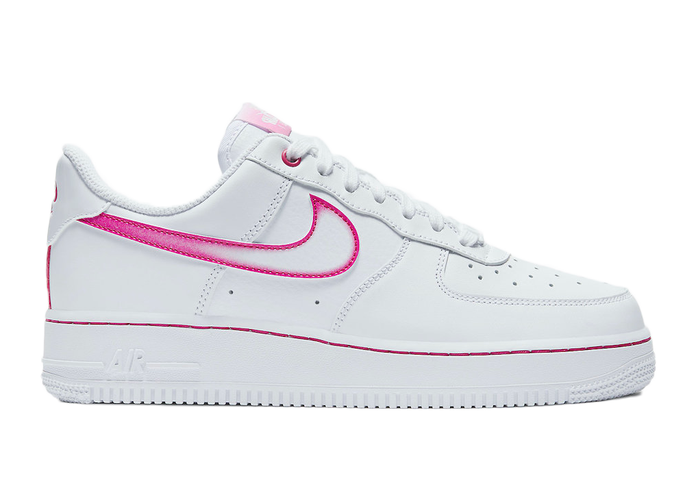 womens air force 1 pink and white