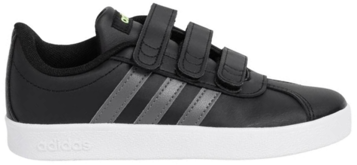 adidas VL Court 2.0 CMF Kinderen Sneakers F36387 zwart F36387
