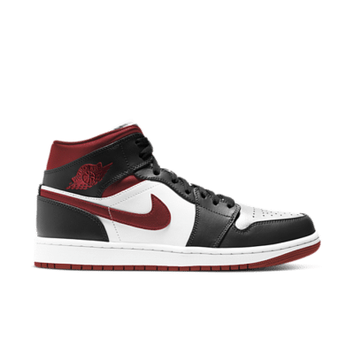 Nike Air Jordan 1 Mid Gym Red Black White 554724-122