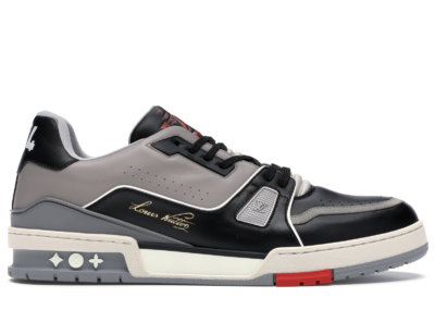 Louis Vuitton LV Trainer Sneaker Low Black Grey 1A54H5