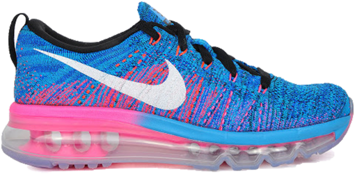 Nike Flyknit Max Blue Glow Pink (Women’s) 620659-014