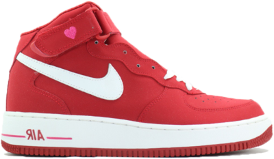 Nike WMNS Air Force 1 Mid Valentines VARSITY RED/WHITE/PINK 308915-611