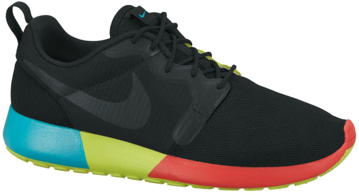 Nike Roshe Run Black Venom Green (GS) 642233-001