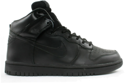Nike Dunk High Premium Black Leather (2003)  307735-001
