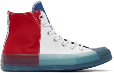 Converse Chuck Taylor 70 High Multicolor Transparent Red / White / Blue 191799M236008