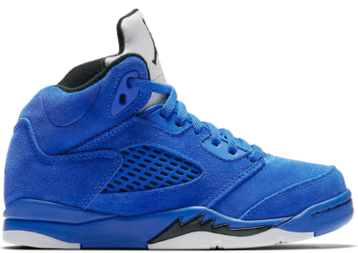 Jordan 5 Retro Blue Suede (PS) 440889-401