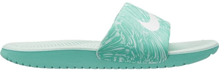 Nike Kawa Slide Print Emerald Rise (GS) 819359-300