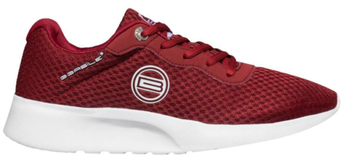 BASILE Blanc Red Heren Sneakers BSS91500007 rood BSS91500007