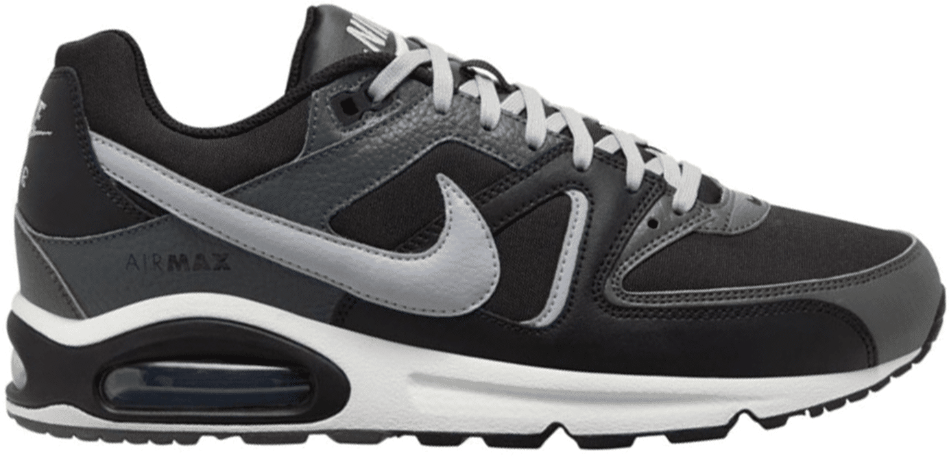 Nike air max command fashion leather grijs