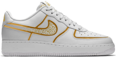 Nike Air Force 1 Low CR7 – By You – White Gold White/Gold DN2501-991-White/Gold