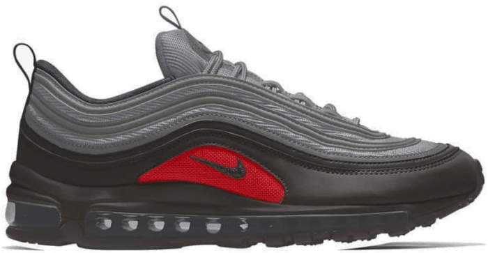 Nike Air Max 97 – By You – Black Grey Black/Grey/Red DC8134-991-Black/Grey/Red