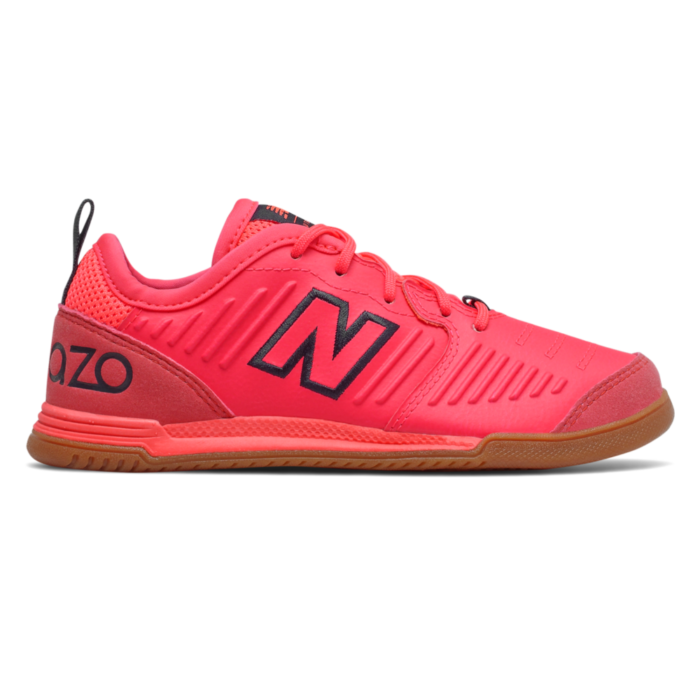 New Balance Audazo V5 Command Jnr IN Vivid Coral/Outerspace