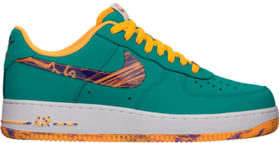 Nike Air Force 1 Low Marbled Swoosh Turbo Green 488298-313