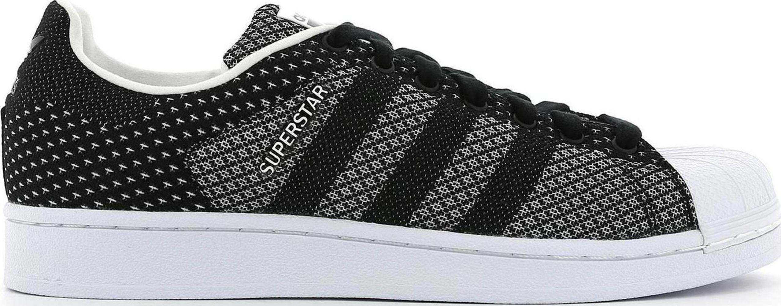 Lunch Milieuactivist Onderscheid adidas Superstar Weave Black S75177 | Sneakerbaron NL