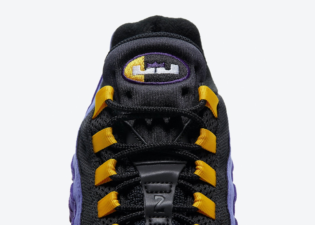 Nike brengt aan het einde van de maand de Nike Air Max 95 ‘Lakers’ uit