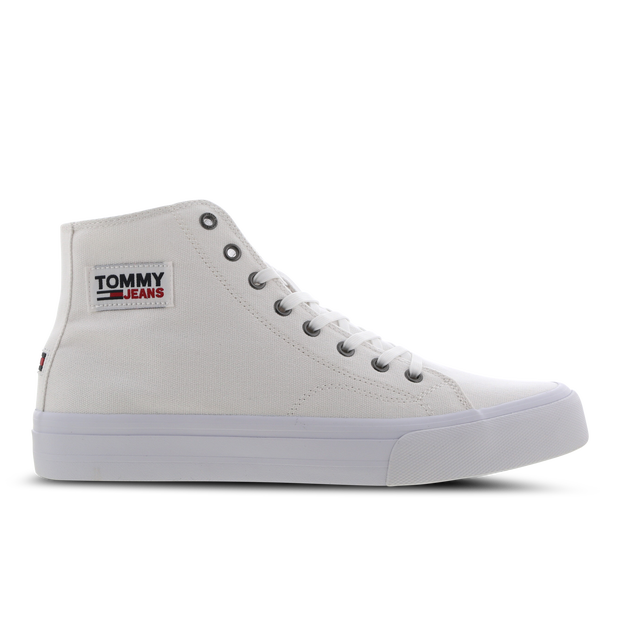 Tommy Jeans Recycled Cotton High-Top White EM0EM00662YBR