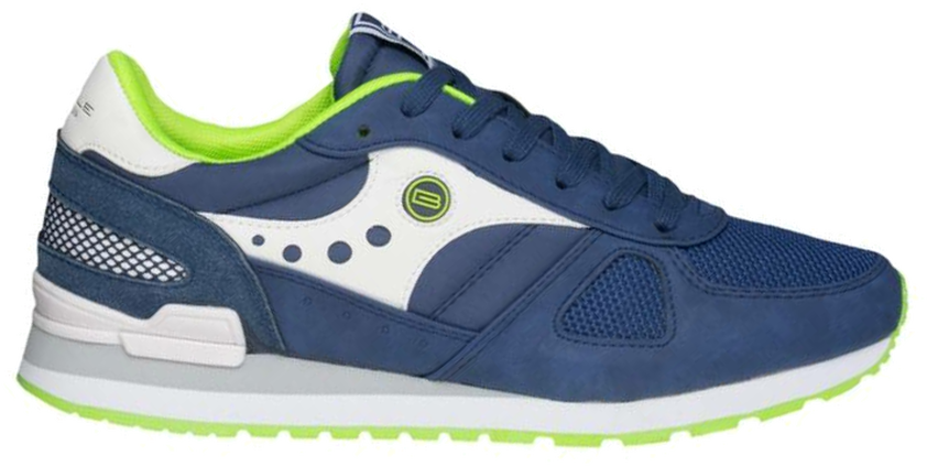 BASILE Marine Heren Sneakers BSS91300351 blauw BSS91300351 | Blauw