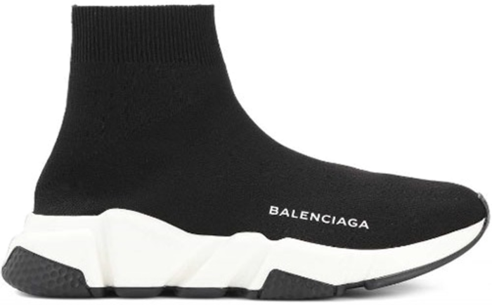 Balenciaga Speed Trainer Black White (W) 477289-W05G0-1000