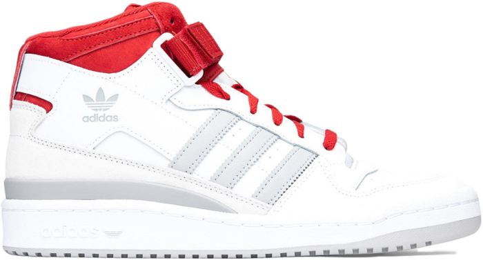 adidas Forum Mid White Red Grey FY6819