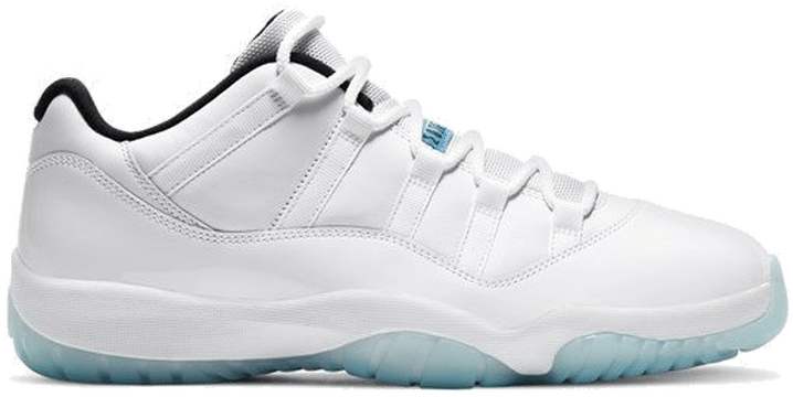 low top light blue 11s