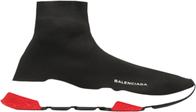 Balenciaga Speed Trainer Mid Black Red 506335 W05G0 1000