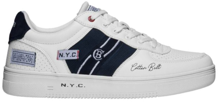 COTTON BELT White Heren Sneakers CBM01405601 wit CBM01405601