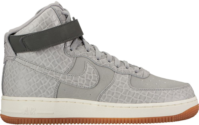 Nike Air Force 1 High Croc Wolf Grey Gum (W) 654440-008