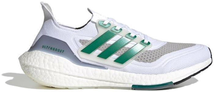 adidas Ultra Boost 21 White Sub Green FZ2326 | Wit