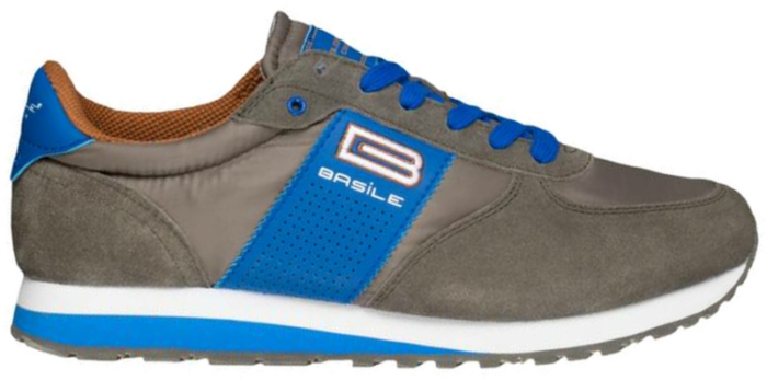 BASILE Gris Heren Sneakers BAM91350002 bruin BAM91350002