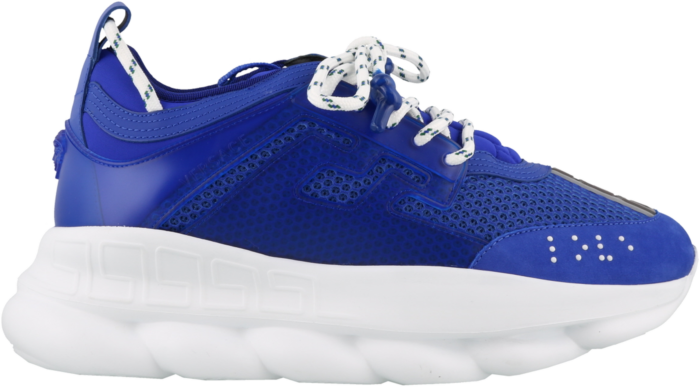 Blue versace chain reaction hot sale sneakers