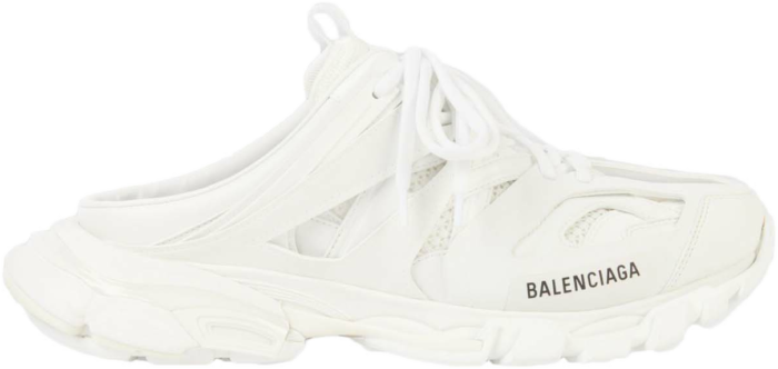 Balenciaga Track Mule White (W) 653813W3CP39000