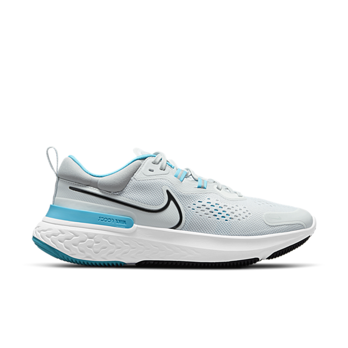 Nike React Miler 2 Pure Platinum Chlorine Blue CW7121-003