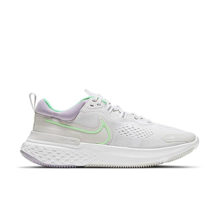 Nike React Miler 2 Platinum Tint Green Glow (Women’s) CW7136-002