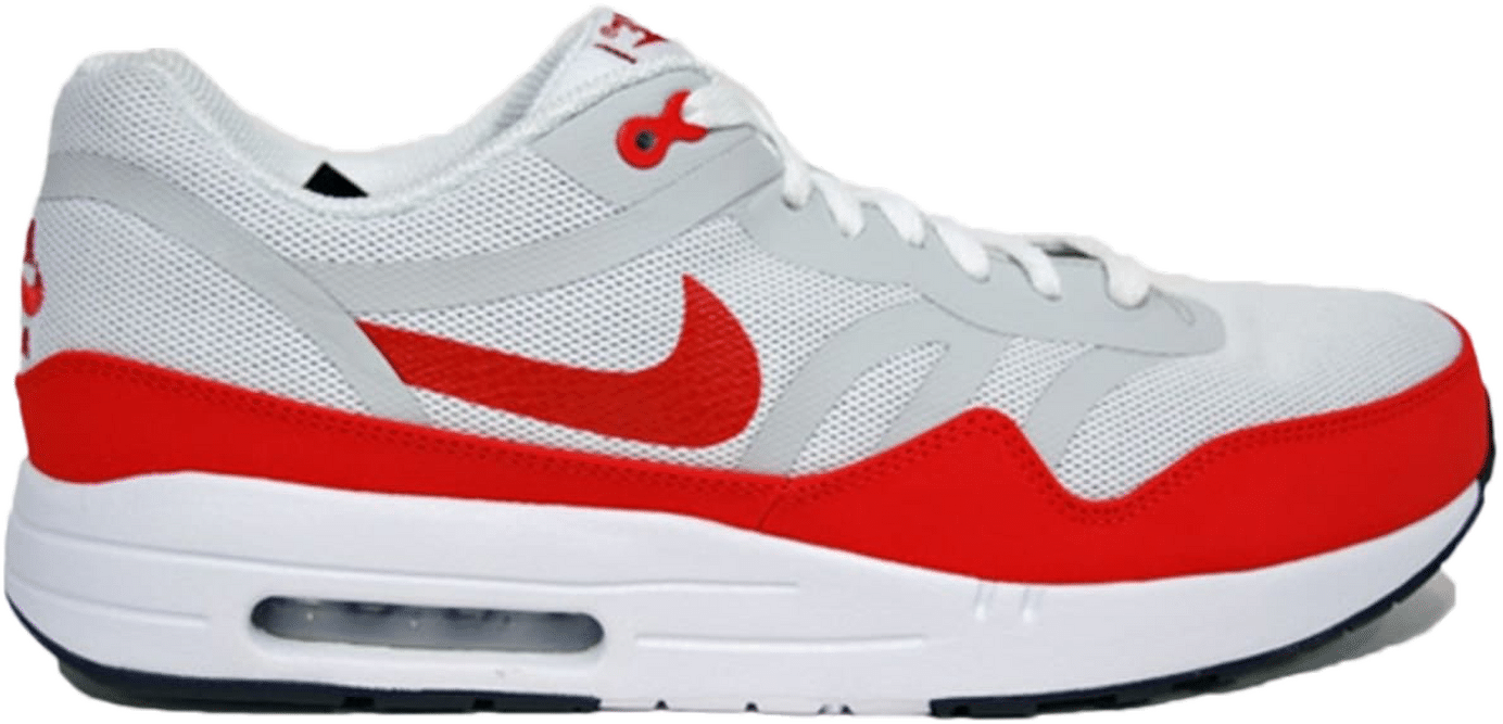 air max with red zip ties