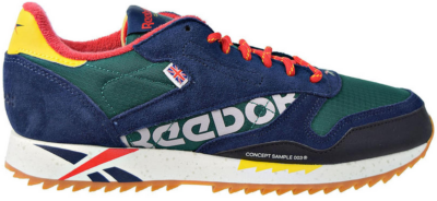 Reebok Classic Leather Ripple Altered Green Red DV7193