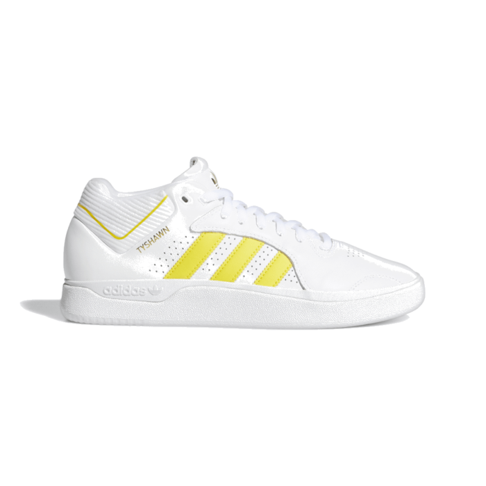 adidas Tyshawn White Yellow Gold FY7476