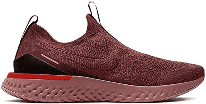 nike epic react kids brown