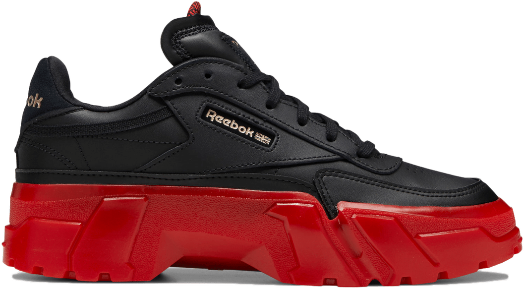 Reebok Club C Cardi B Black Red (W) H05179 | Zwart