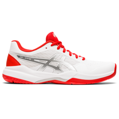 ASICS Gel – Game™ 7 White / Fiery Red Dames