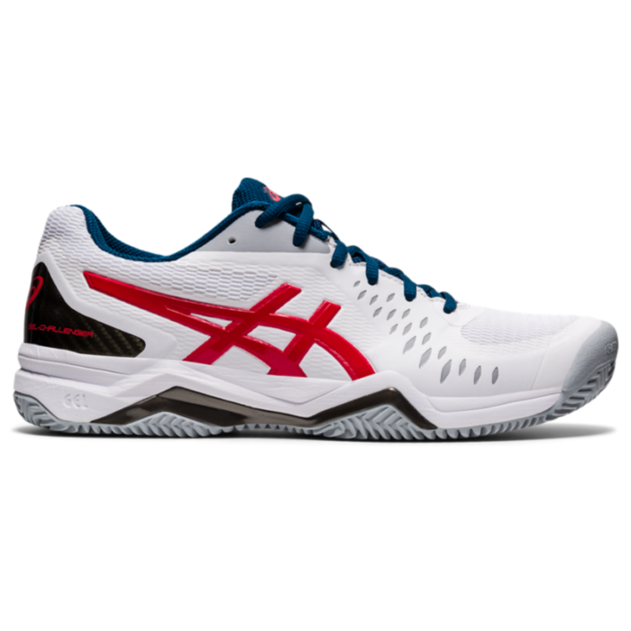 ASICS gel-Challenger 12 Clay White / Classic Red  Array 1041A048.117