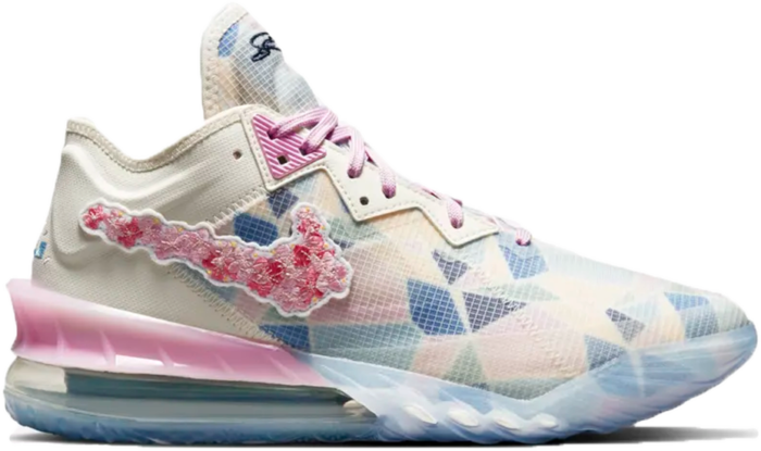 Nike LeBron 18 Low atmos Cherry Blossom CV7562-101