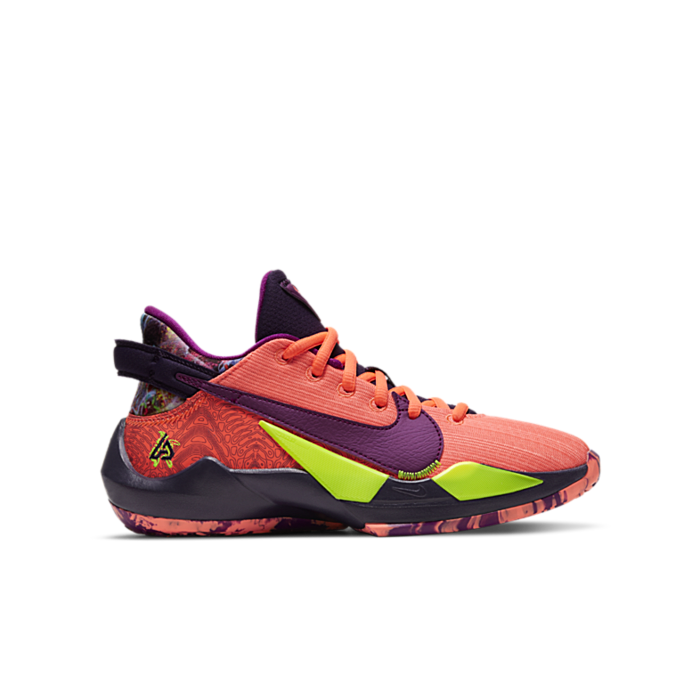 Nike Zoom Freak 2 SE Bright Mango (GS) CZ4177-800