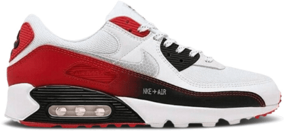 Nike Air Max 90 White Black Red Gradient CZ8124-100