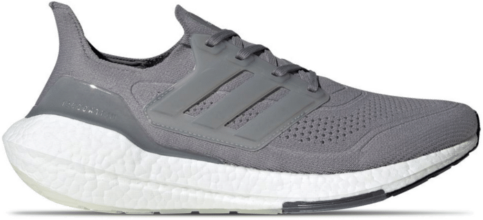 ultra boost gray and white