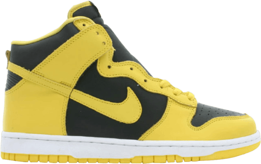 nike dunk high rebel goldenrod