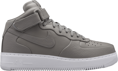 Nike NikeLab Air Force 1 Mid ‘Light Charcoal’ Grey 819677-001