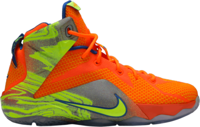 Nike LeBron 12 GS ‘Six Meridians’ Orange 685181-800