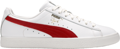 Puma Clyde Core Leather Foil ‘White Cherry’ White 364669-03